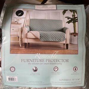 Great Bay Home reversible loveseat protector
